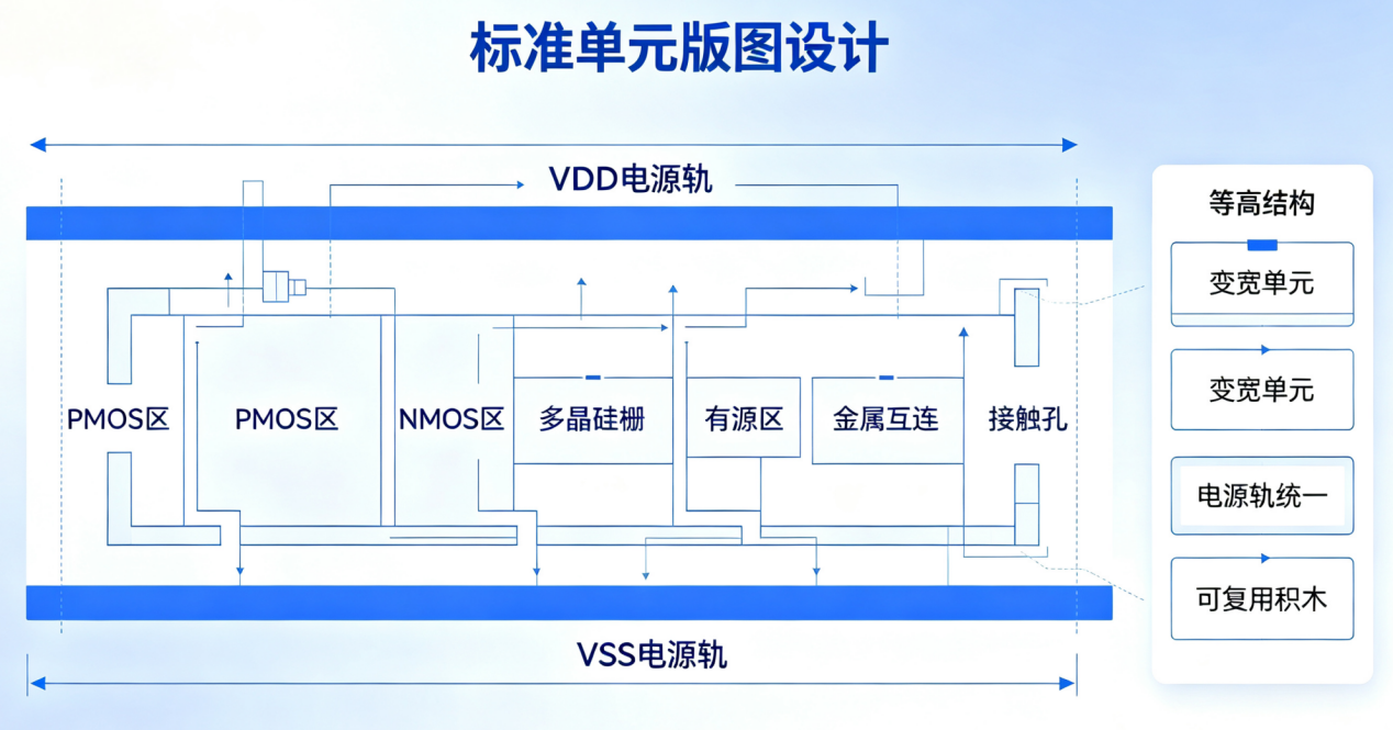 标准单元版图设计