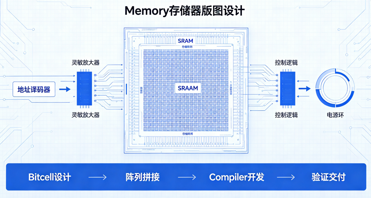 MEMORY存储器版图设计